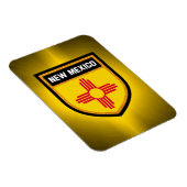 Magnet Flexible Flag du Nouveau-Mexique (Côté Droit)