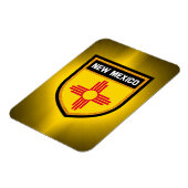 Magnet Flexible Flag du Nouveau-Mexique (Côté Gauche)