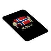Magnet Flexible Flag norvégien (Côté Droit)