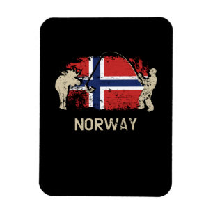 Magnet Flexible Flag norvégien
