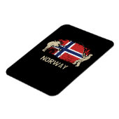 Magnet Flexible Flag norvégien (Côté Gauche)