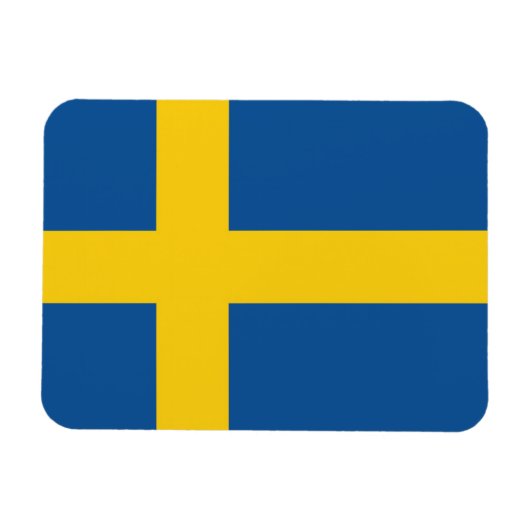 Magnet Flexible Flag of Sweden (Horizontal)