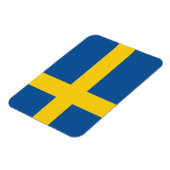 Magnet Flexible Flag of Sweden (Côté Gauche)