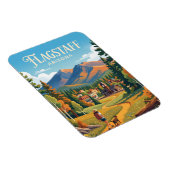 Magnet Flexible Flagstaff États-Unis (Côté Droit)