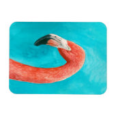 Magnet Flexible Flamant rose (Horizontal)