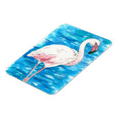 Magnet Flexible flamant rose (Côté Gauche)
