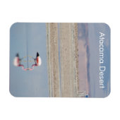 Magnet Flexible Flamant rose Atacama Désert Aimant Flexible (Horizontal)