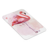Magnet Flexible Flamant rose de bouffée (Côté Droit)