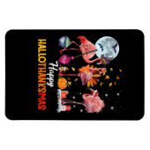 Magnet Flexible Flamant rose|Flamant rose Thanksgiving Halloween N (Horizontal)