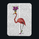 Magnet Flexible Flamant rose Mardi Gras Complet<br><div class="desc">Inspiration et vacances</div>