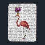 Magnet Flexible Flamant rose Mardi Gras Complet<br><div class="desc">Inspiration et vacances</div>