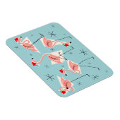 Magnet Flexible Flamant rose Santas Aimant bleu flexible (Côté Droit)