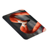 Magnet Flexible Flamant rose Valentine (Côté Droit)