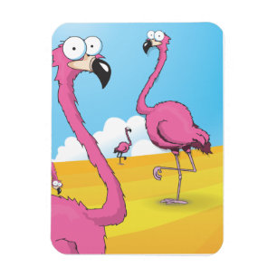 Magnet Flexible flamants