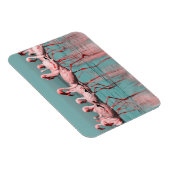 Magnet Flexible Flamants africains sauvages (Côté Droit)