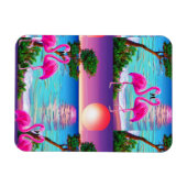 Magnet Flexible Flamants roses Sun (Horizontal)