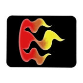 Magnet Flexible Flames (Horizontal)