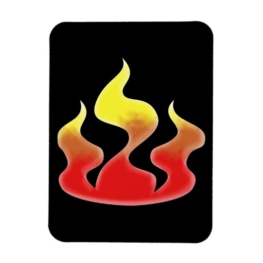 Magnet Flexible Flames (Vertical)