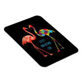 Magnet Flexible Flamingo | Accept Understand Love Autism Flamingo (Côté Droit)