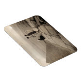 Magnet Flexible Flapper Girls Sunrise Khufu Pyramid, Égypte 1920 (Côté Droit)