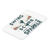 Magnet Flexible Flèche, Score, Étincelle (Côté Gauche)