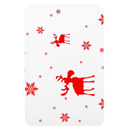 Magnet Flexible Flèches de neige simples et modernes (Vertical)