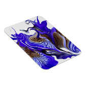 Magnet Flexible Flèches Fleur Iris Violet Flexibles (Côté Droit)