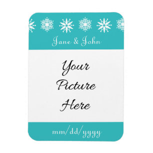 Magnet Flexible Fléchettes de neige en hiver dans un aimant de rap