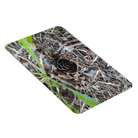 Magnet Flexible Fleur Abstraite de Pinecone (Côté Droit)