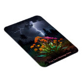 Magnet Flexible Fleur au milieu de la tempête (Côté Droit)