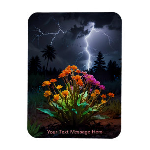 Magnet Flexible Fleur au milieu de la tempête