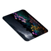 Magnet Flexible Fleur au milieu de la tempête (Côté Droit)