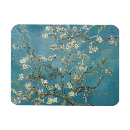 Magnet Flexible Fleur d'amandes de Vincent van Gogh (1890) (Horizontal)