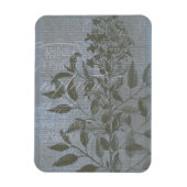 Magnet Flexible Fleur de Bleu I (Vertical)