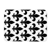Magnet Flexible Fleur de lis motif (Horizontal)