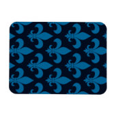 Magnet Flexible Fleur de lis Motif Classic (Horizontal)