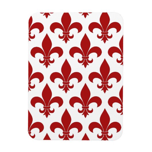 Magnet Flexible Fleur de lis motif Paris (Vertical)