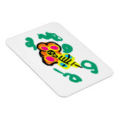 Magnet Flexible Fleur de miel d'abeille (Côté Droit)