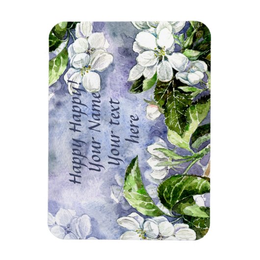 Magnet Flexible Fleur de pomme (Vertical)