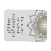 Magnet Flexible Fleur De Vie - Blossoms Mandala 1 (Horizontal)