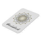 Magnet Flexible Fleur De Vie - Blossoms Mandala 1 (Côté Gauche)