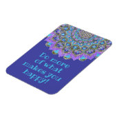 Magnet Flexible Fleur De Vie - Mandala India Style 2 (Côté Gauche)