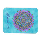 Magnet Flexible Fleur De Vie - Mandala India Style 2 (Horizontal)