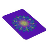 Magnet Flexible Fleur De Vie - Mandala Indien 3 (Côté Droit)