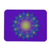 Magnet Flexible Fleur De Vie - Mandala Indien 3 (Horizontal)