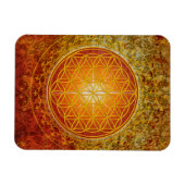 Magnet Flexible Fleur de vie - Ornement III (Horizontal)