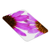 Magnet Flexible Fleur d'échinacée violette Abstraite (Côté Droit)
