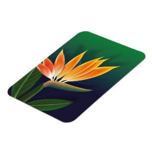 Magnet Flexible Fleur d'oiseau de paradis
