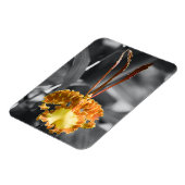 Magnet Flexible Fleur d'orchidée jaune (Côté Gauche)