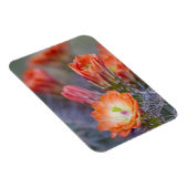 Magnet Flexible Fleur en Orange (Côté Droit)